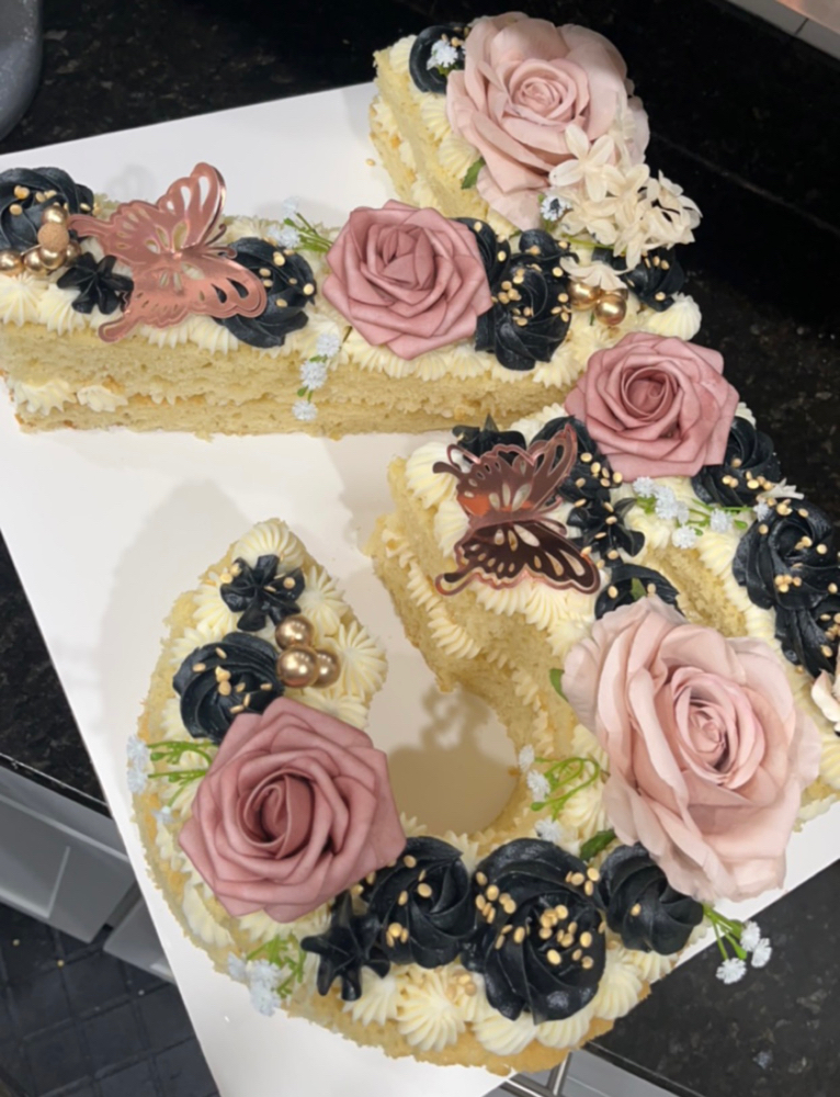 Large Double Digit Cake at Sweeter than Honey in Dacono, CO