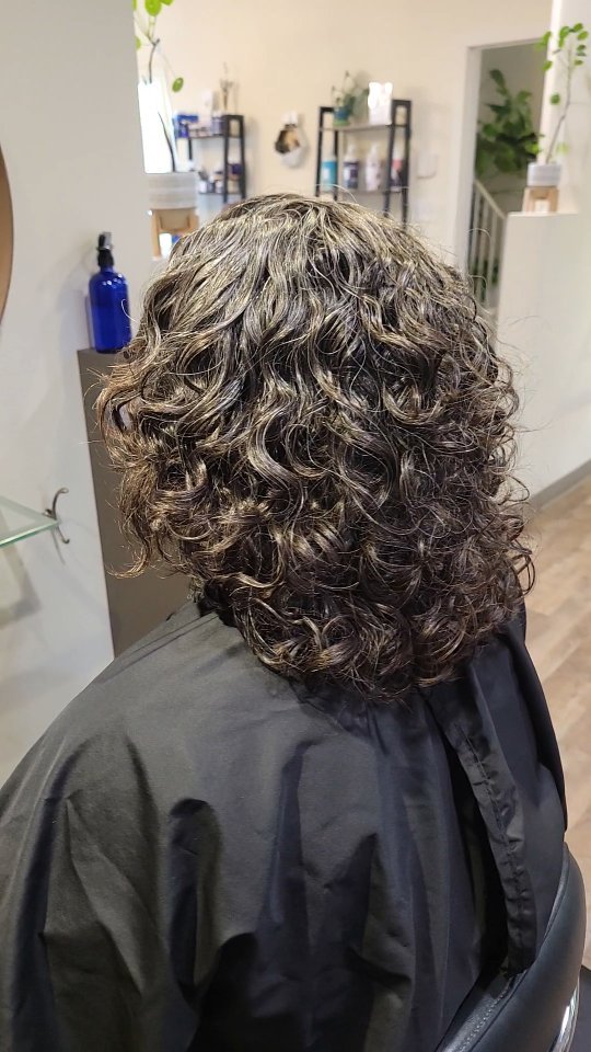 Curly Haircut