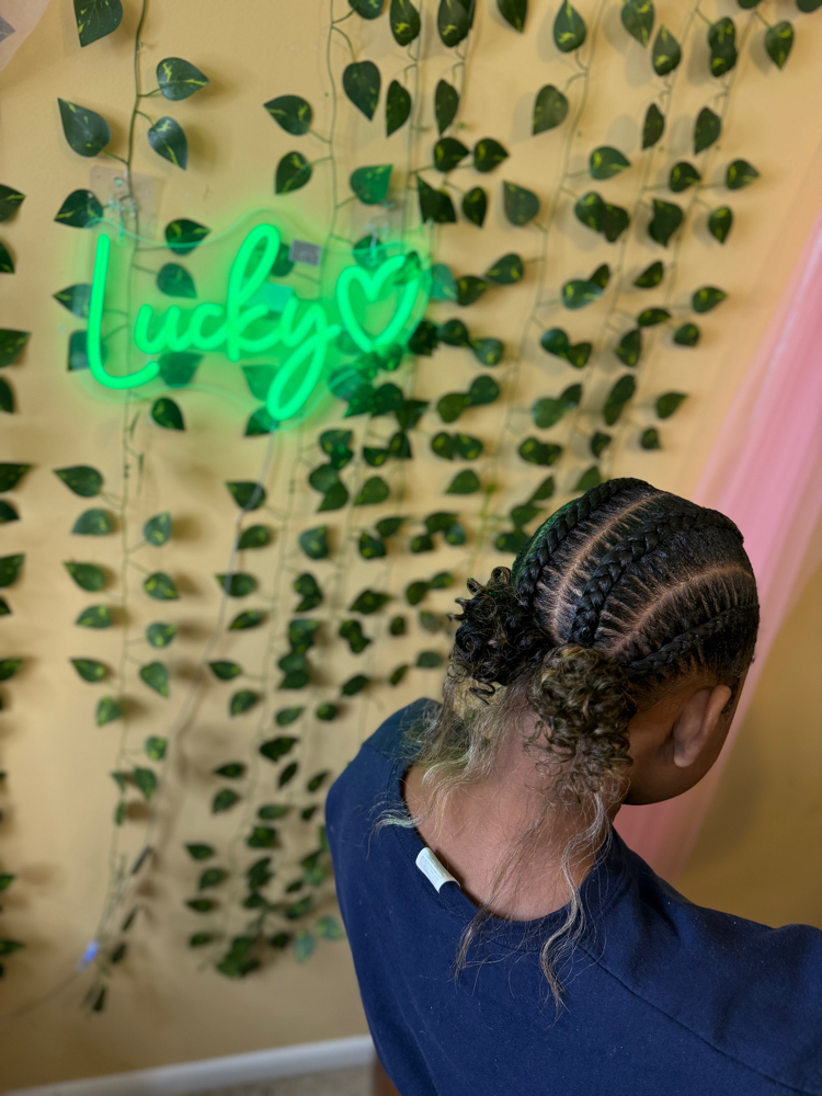 Stitch Feed In Braids