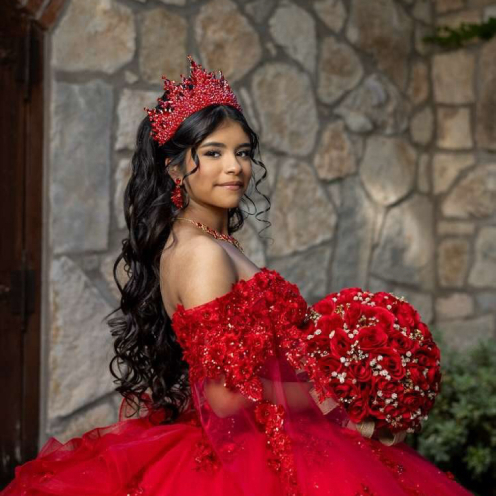 Quinceanera Glam at Impressions Beauty Salon in San angelo, TX