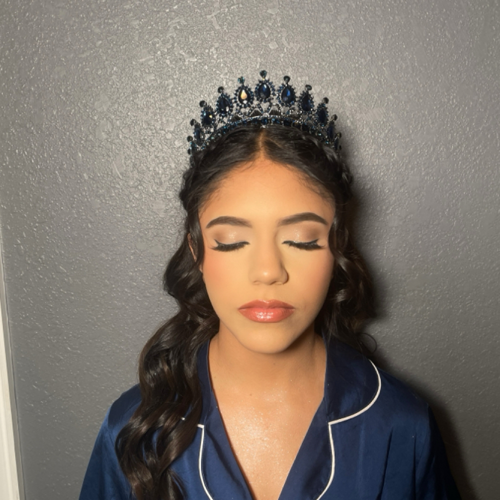 Quince Makeup (full Glam) at Impressions Beauty Salon in San angelo, TX