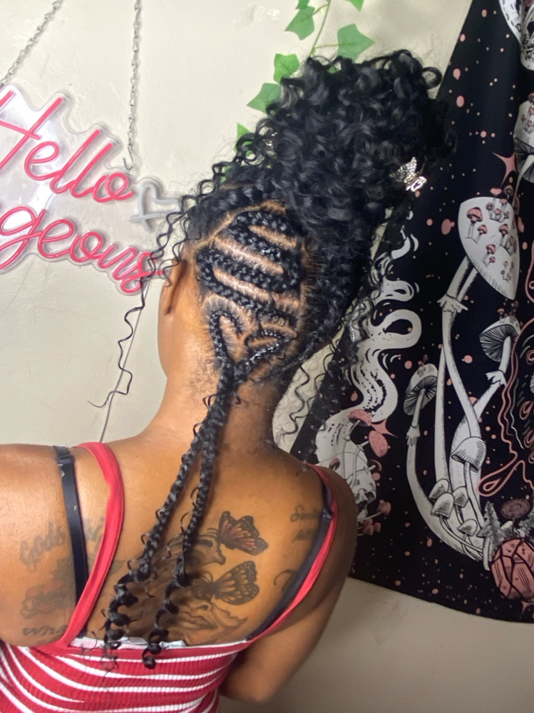 braided ponytail (large)