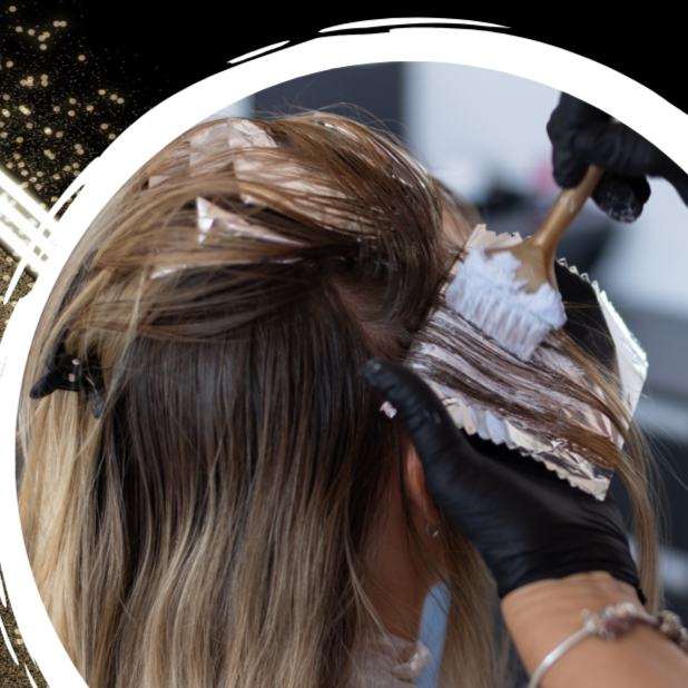 Tint- Client color at 1st Academy of Beauty in Rosemead, CA