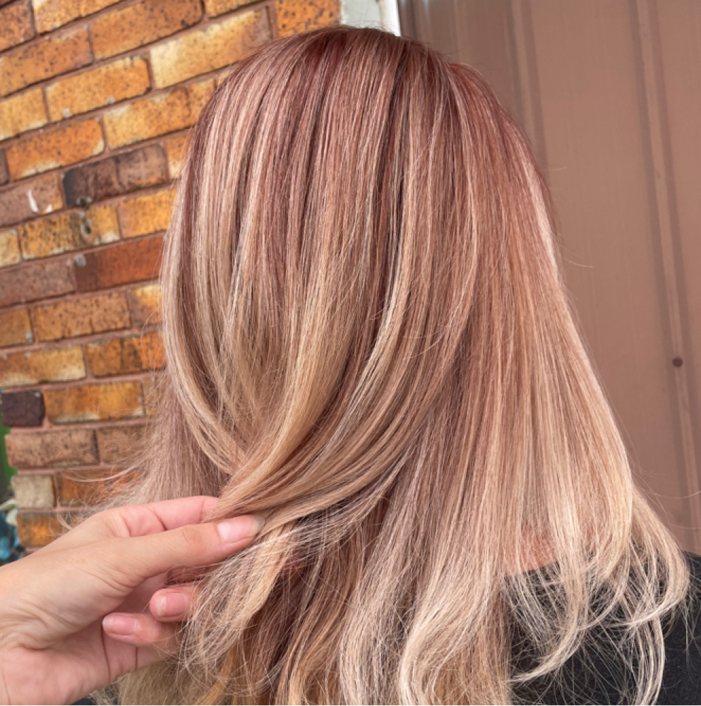 Foil And Base Color at Knot Just Hair in Adams, NY