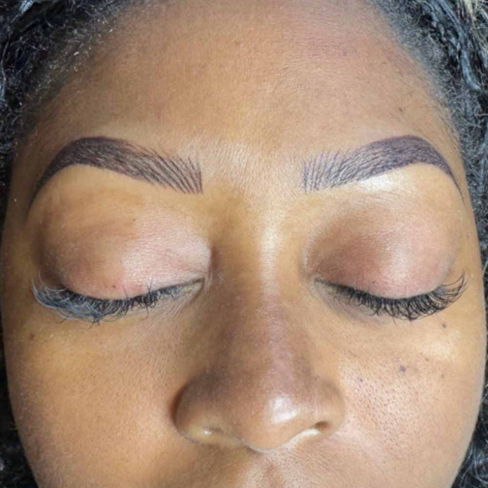 Hybrid Brows at Plush Luxe Aesthetic Lounge & Skin Clinic in Madison, TN