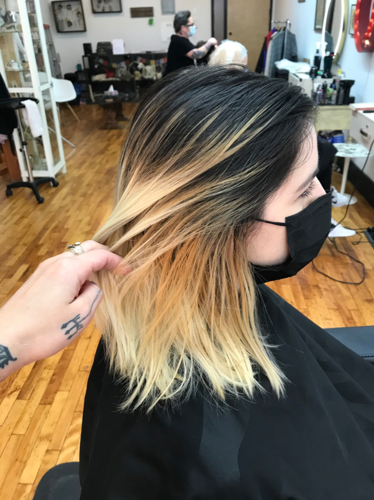 8+ weeks Bleach & Tone