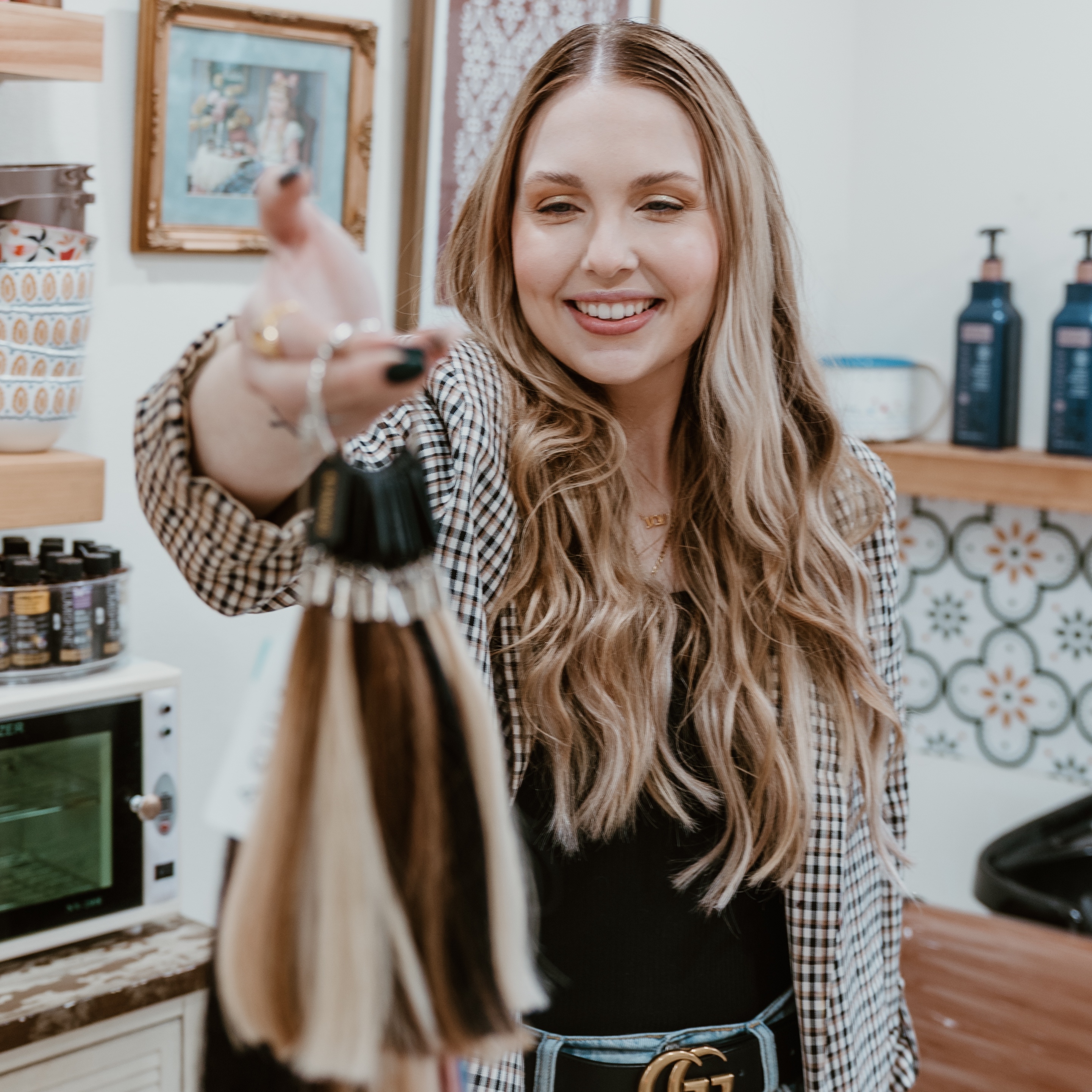 NEW GUEST Extension Install at Milk and Honey in Denham springs, LA