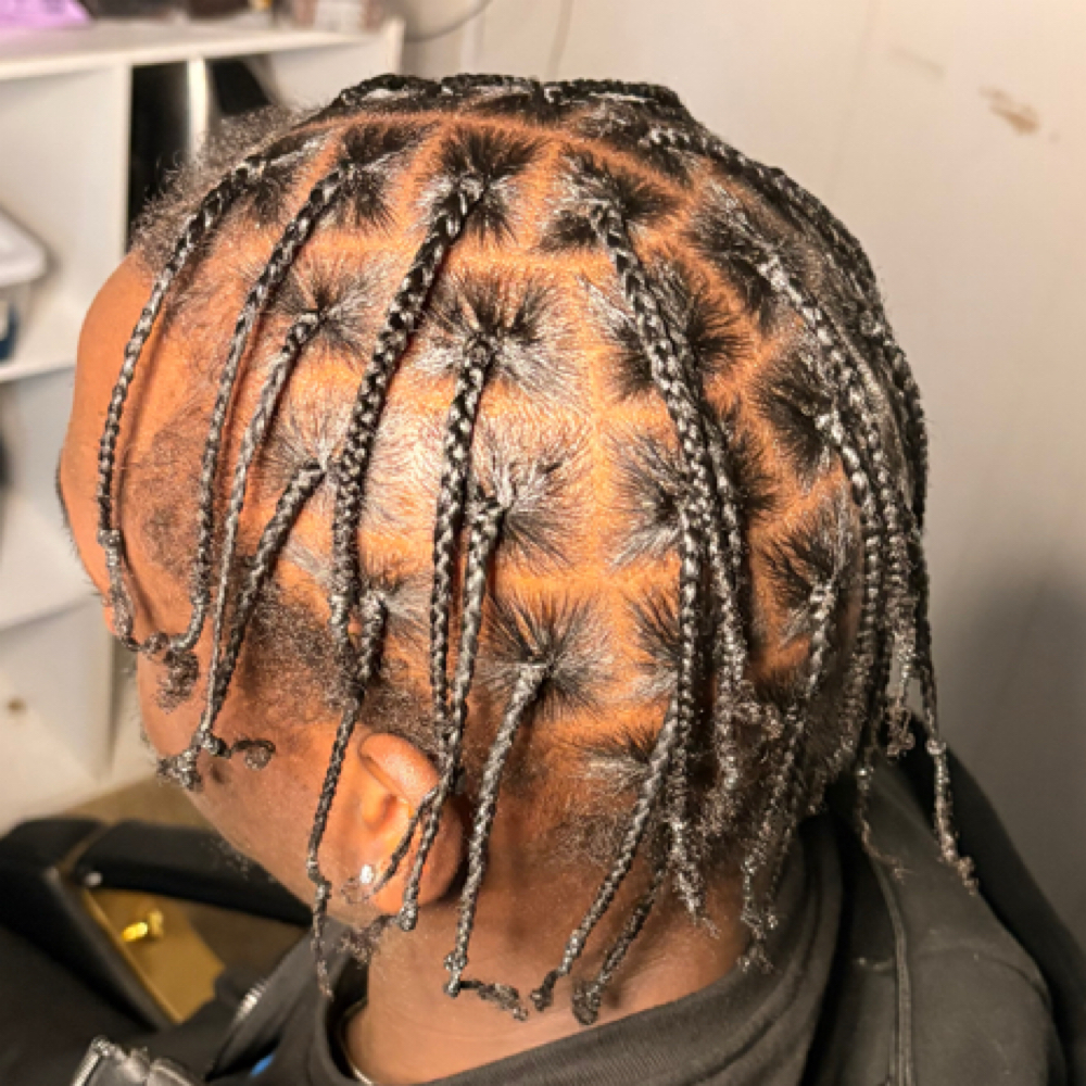 Male Box Braids at Bonitaa Beauty Co. in Syracuse, NY