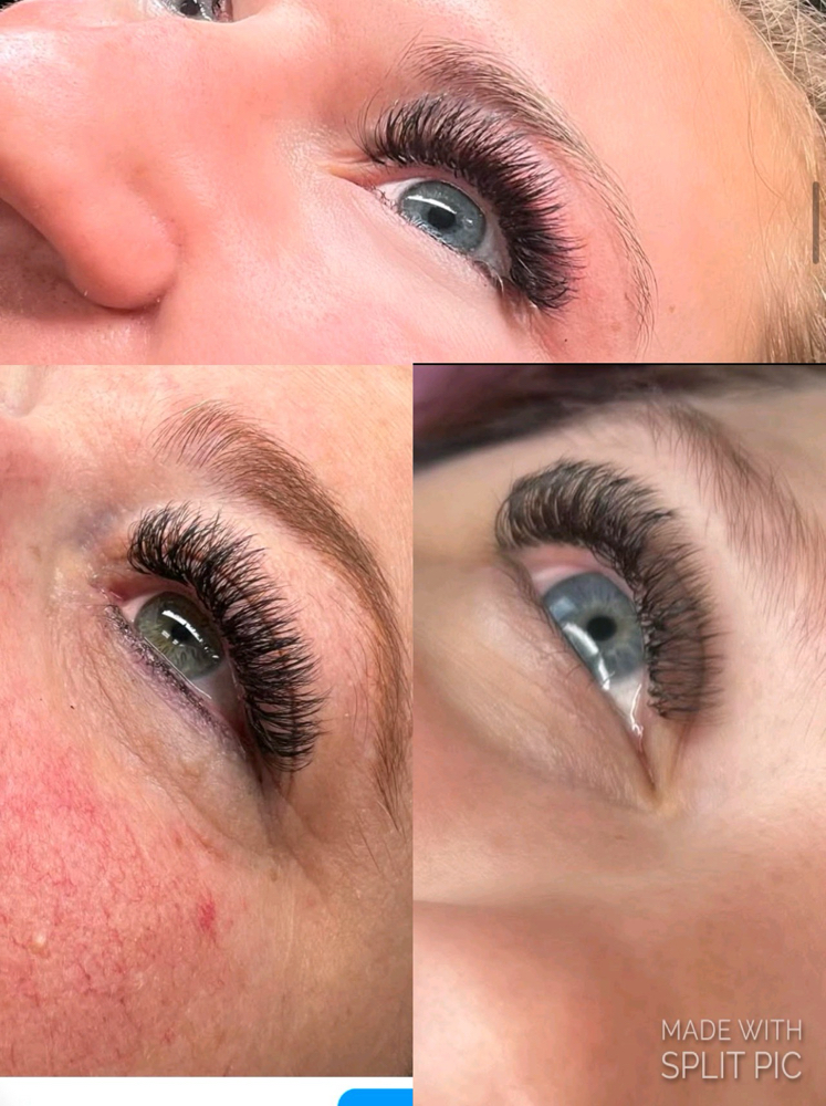 LED FULL SET OF HYBRID LASH EXT