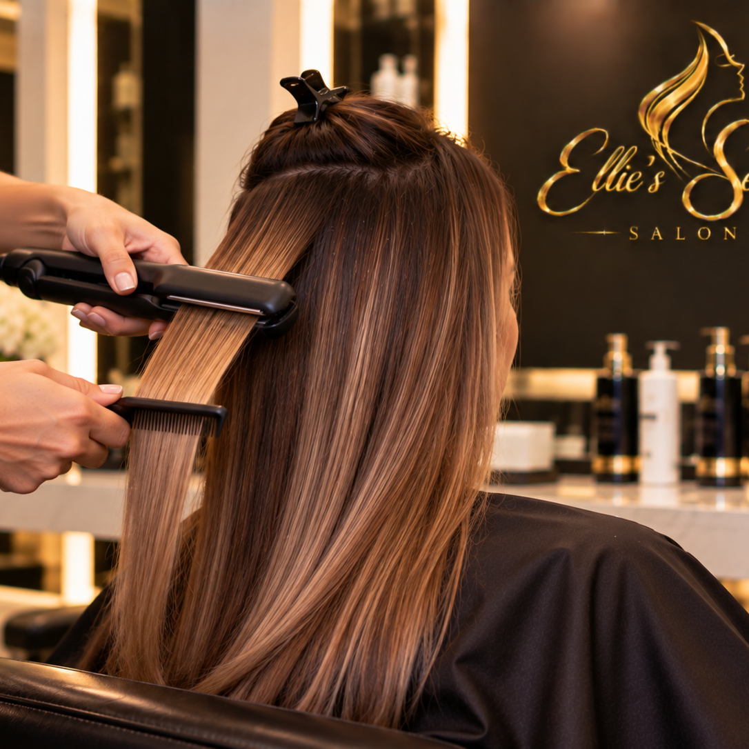 Mini Keratin Treatments at Ellie’s secret salon in Irvine, CA
