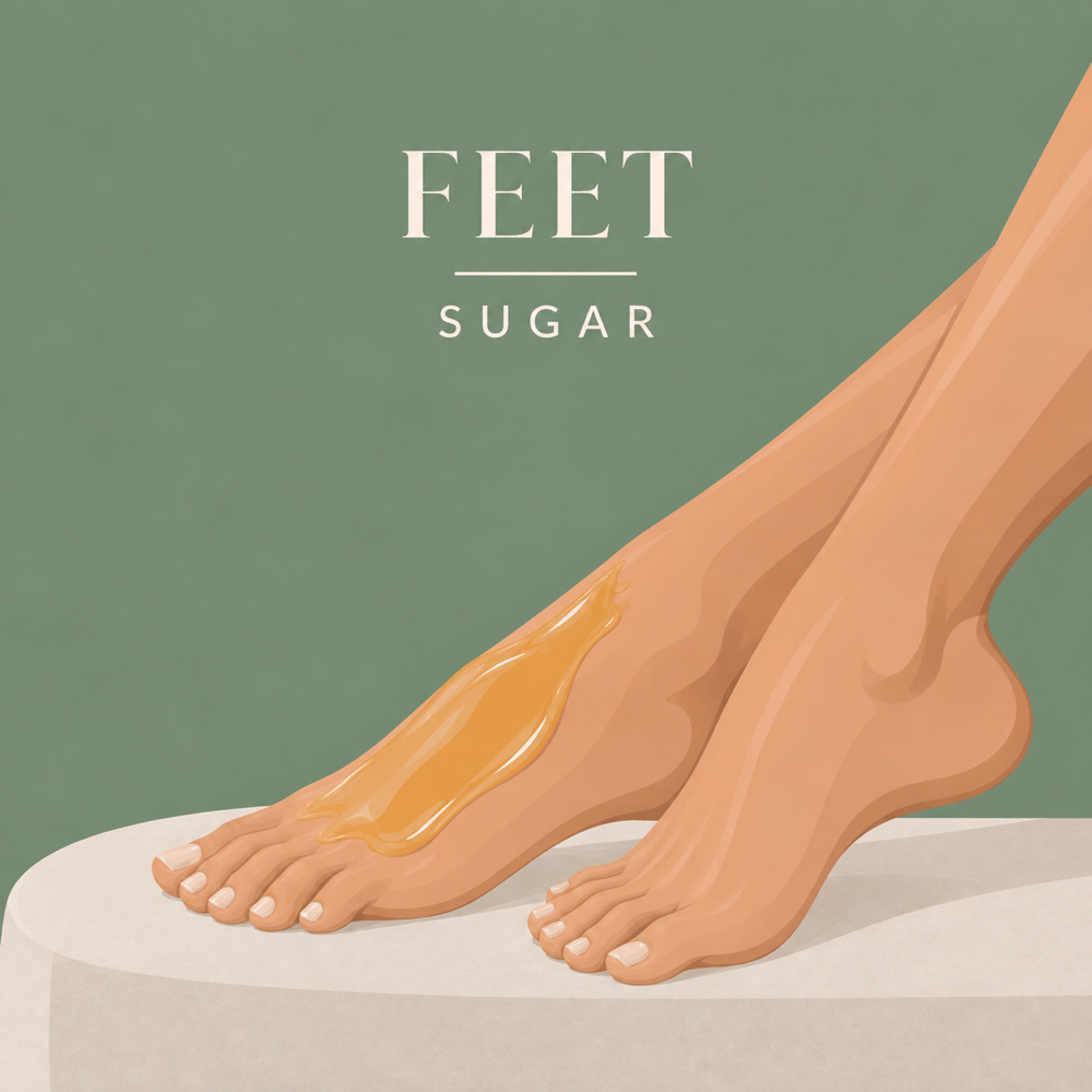 Feet Sugaring at Sugared By Em in Thousand Oaks, CA