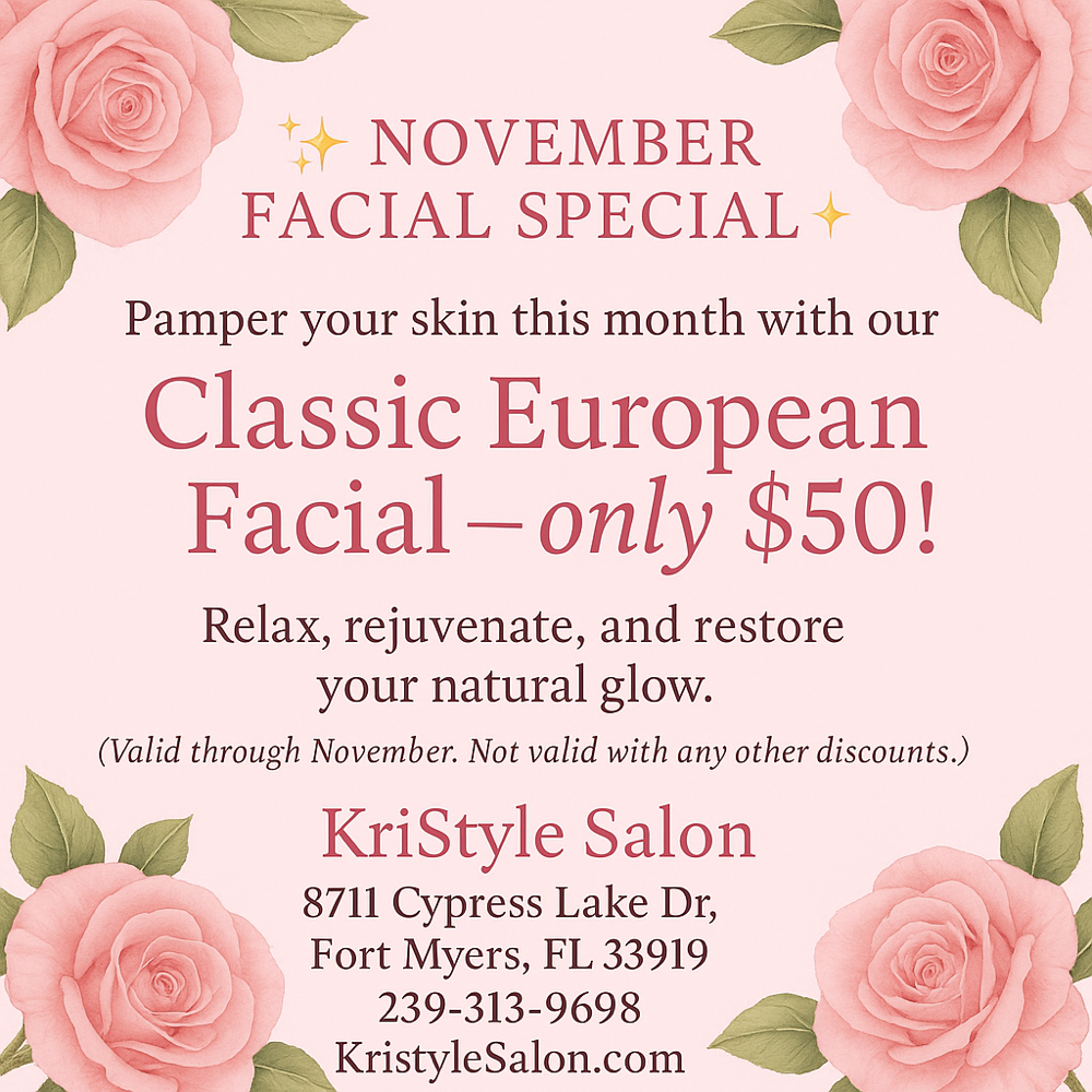 November Facial Special!