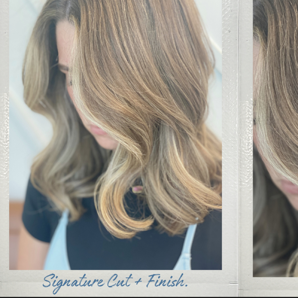 Signature Cut + Finish. at Bickford’s Hair Studio in Indian Trail, NC