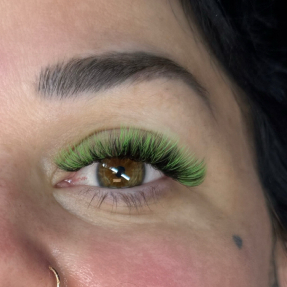 Colored Lashes - Full Set at Lavender Beauty in Corpus Christi, TX