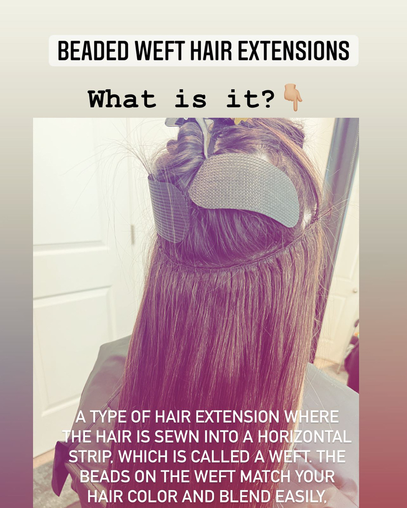 Seamless Beaded Weft Training
