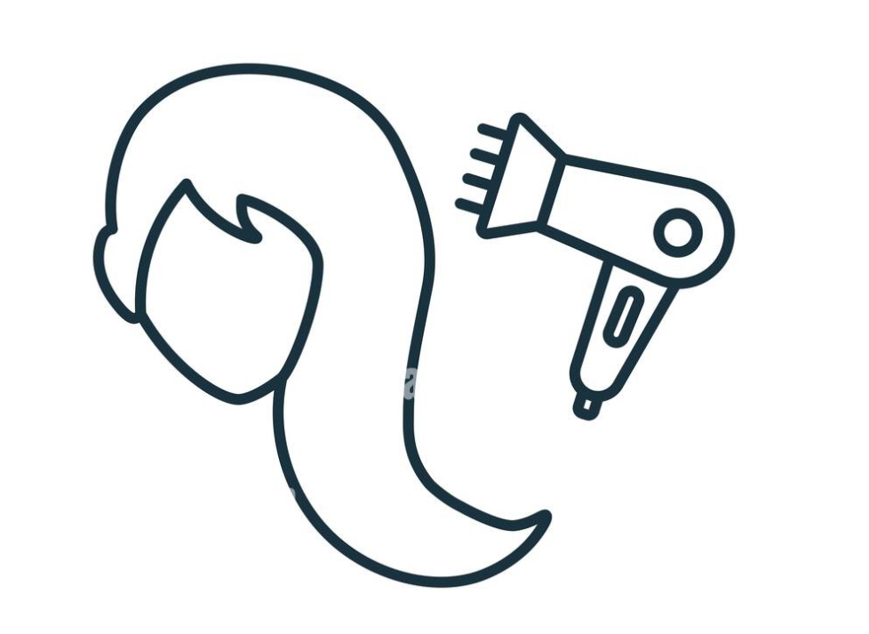 Shampoo/blowdry