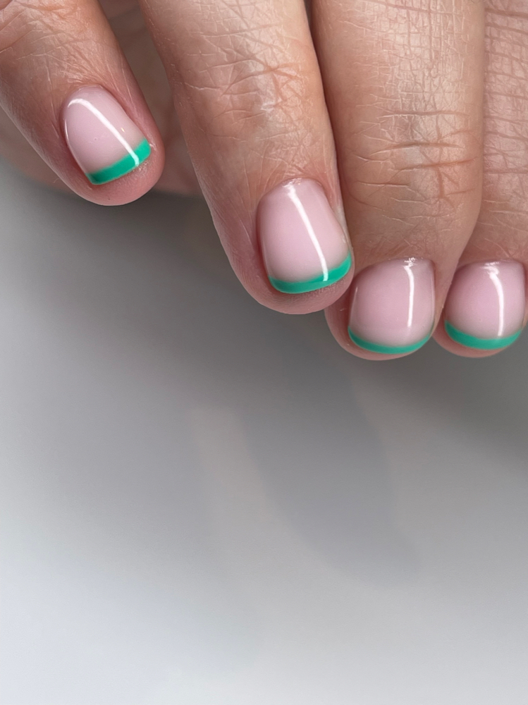 Polygel Overlay French