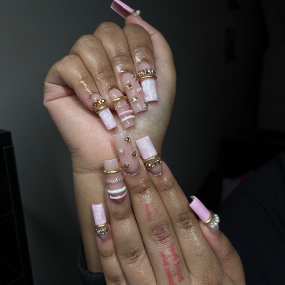 Acrylic Fullset at Claw’d By Cassie in Fort Campbell, KY