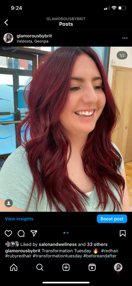 Color at BC Haven Beauty in Valdosta, GA