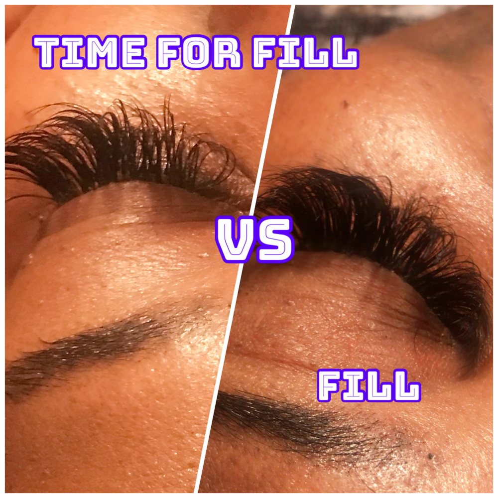 Lash Fill at Spa Treatment by Shannell in Fayetteville, NC