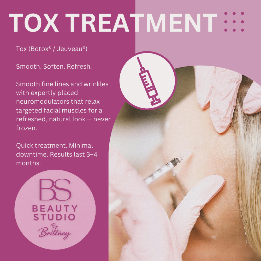 Neurotoxin Treatment $12 Unit at Beauty Studio by Brittney in Frederick, MD