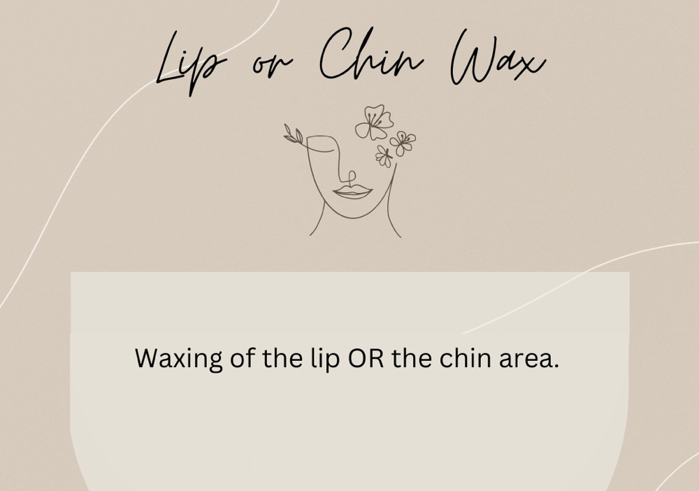 Lip Or Chin Wax