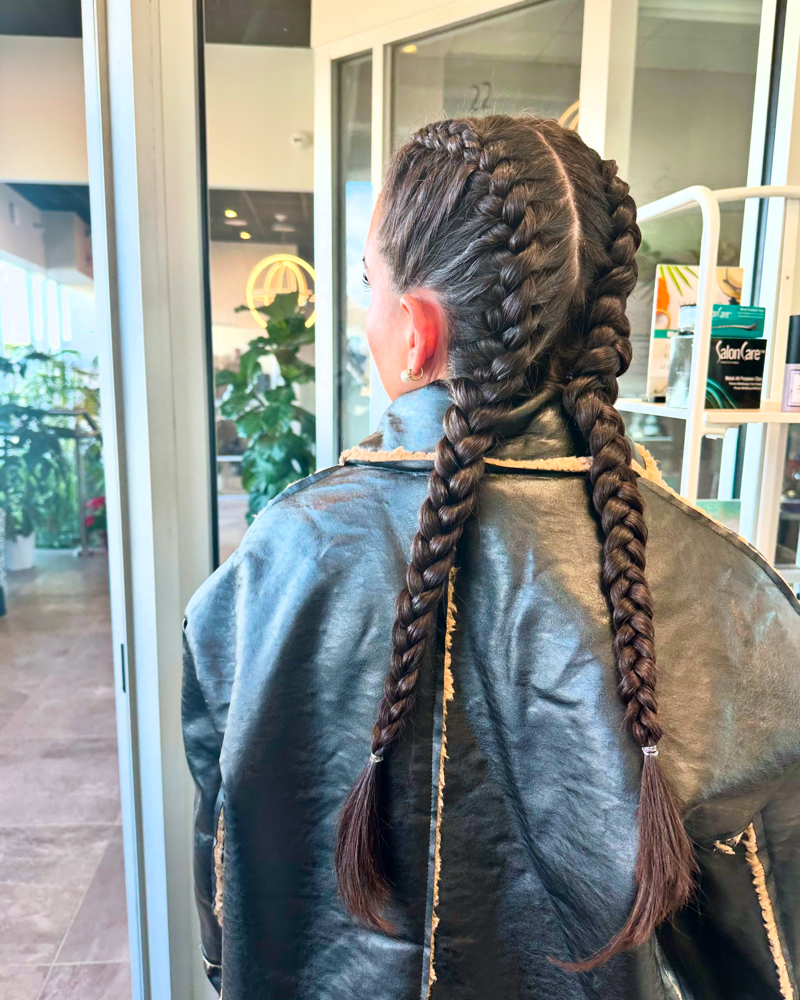 Blow Dry + Braids