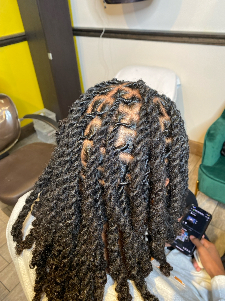 Retwist + Two Strand Twist