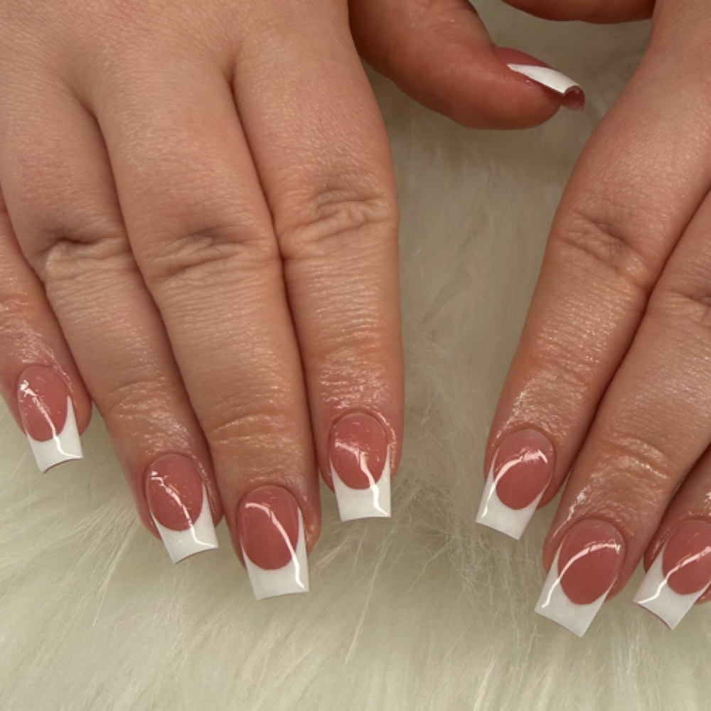 French Tip at Pretty & Pink in Fort Myers, FL