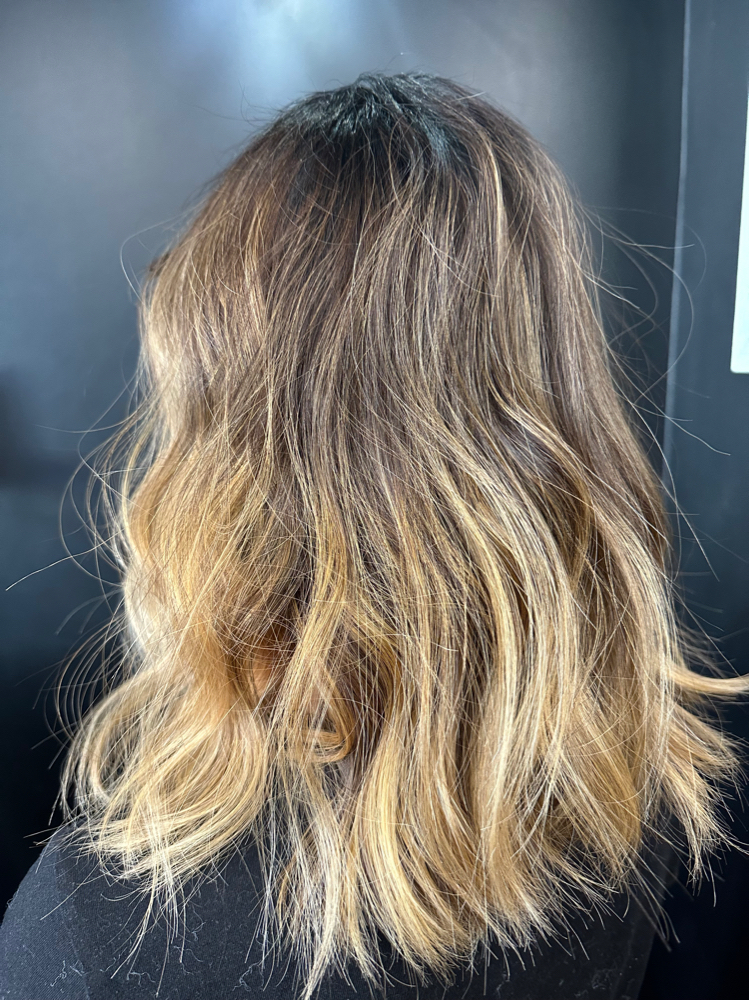 Highlights W/ Root Color