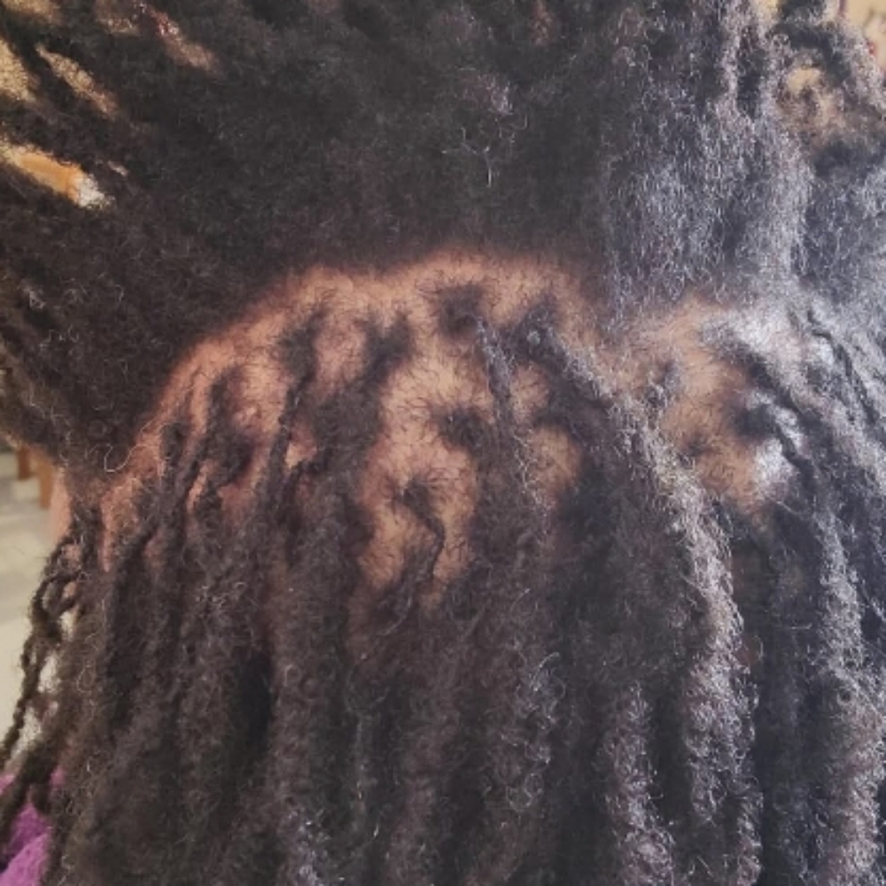 Loc - Reconstruct Traditional at Twistykinks & Twist of Elegance Esthetics in Jacksonville, AR