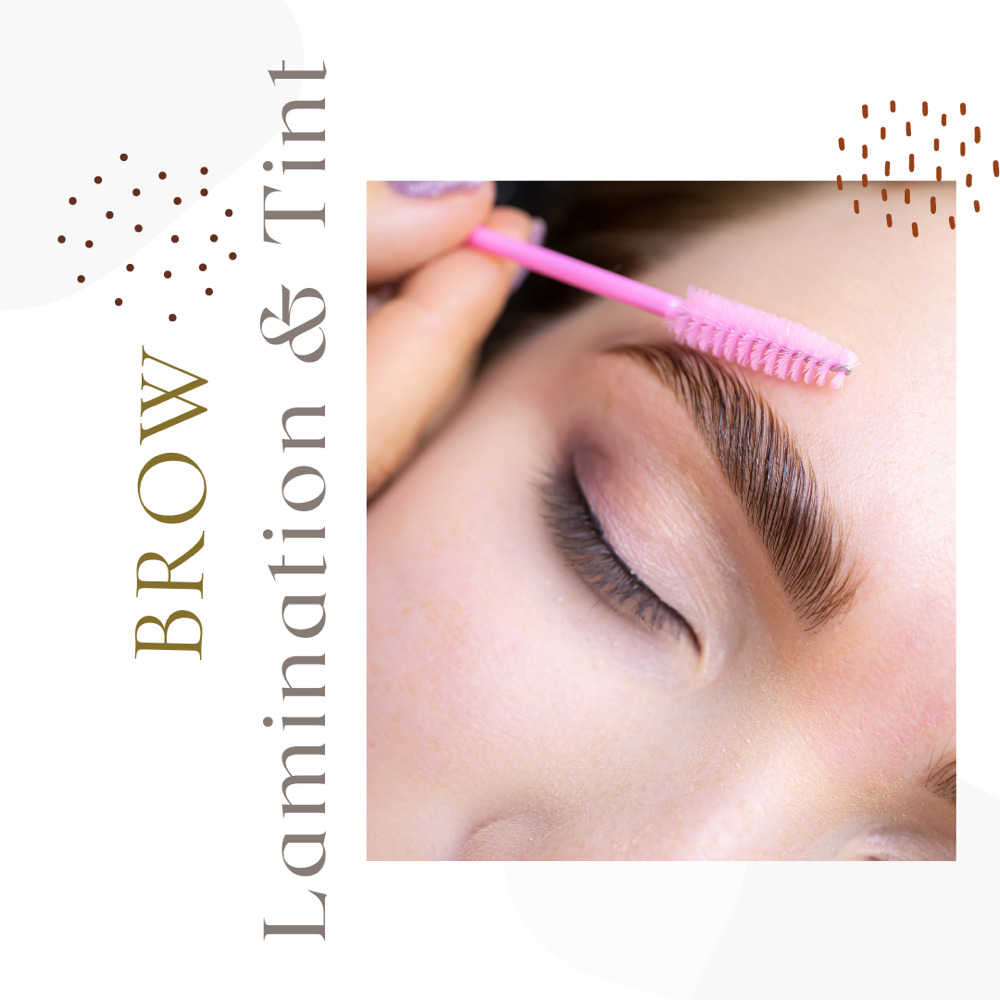 Brow Lamination & Tint