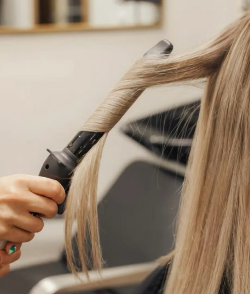 Dry Style at Hails Hair World in Champaign, IL