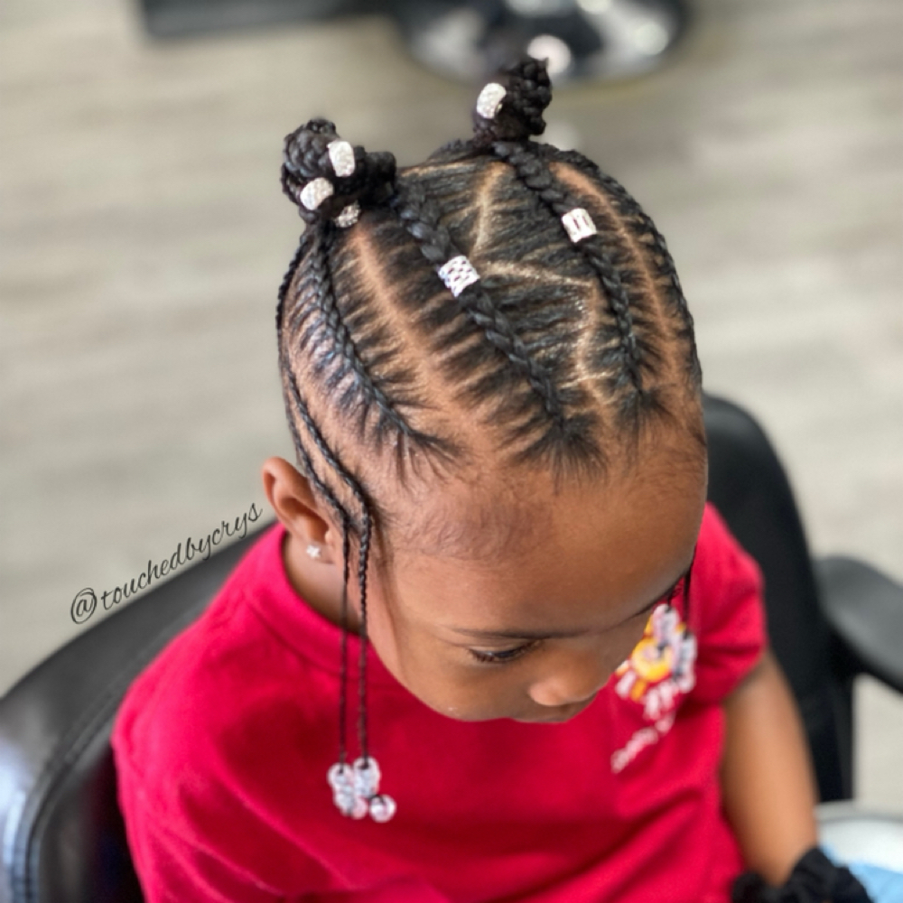 Natural Styles For Girls at Hair By Jimmie Salon & Spa in Garland, TX