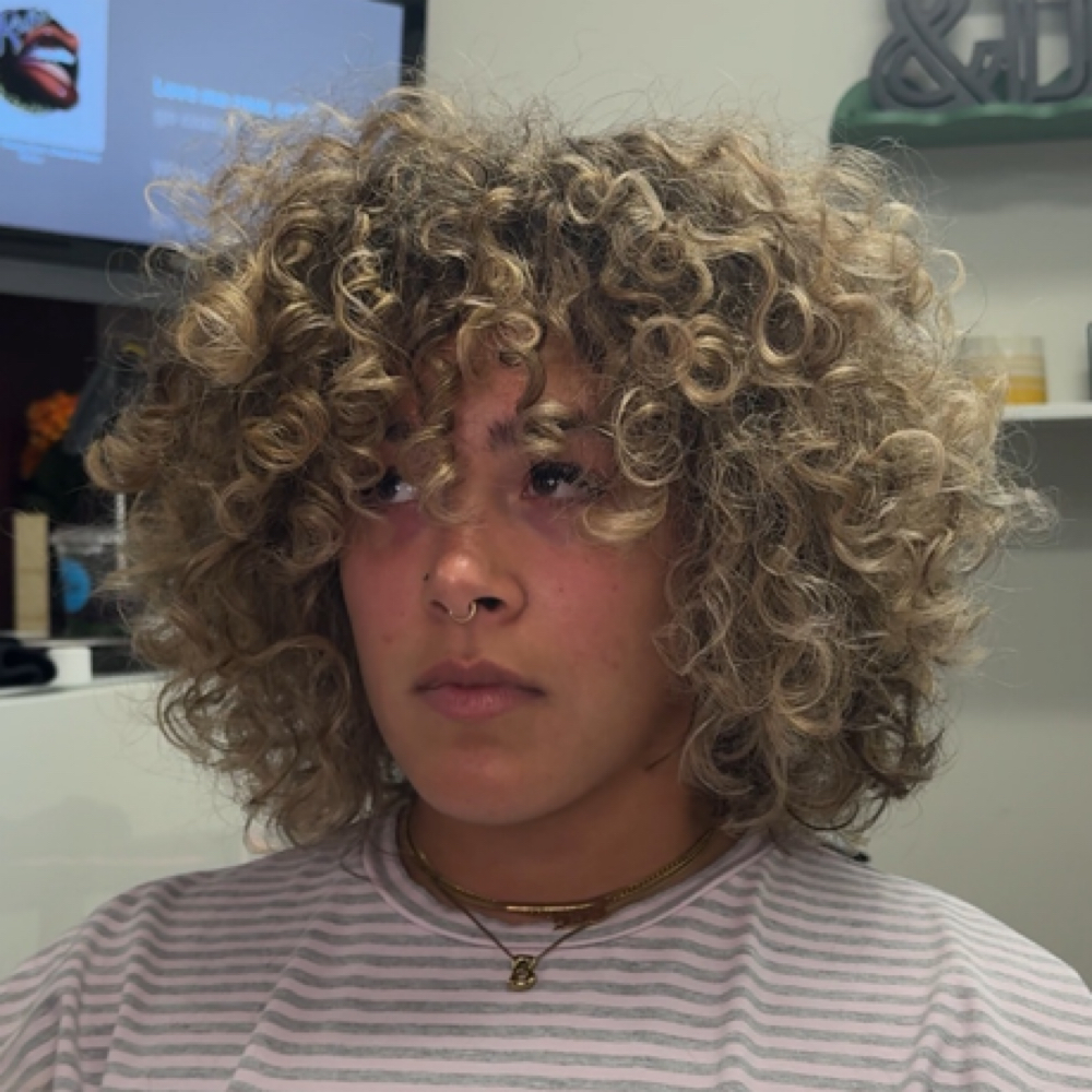 Curly Cut at Texture Talk Salon in Roseville, MN