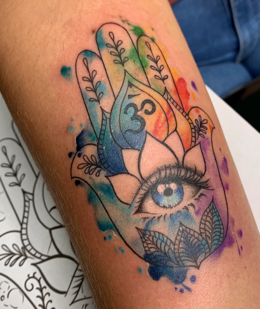 Palm Sized Tattoo