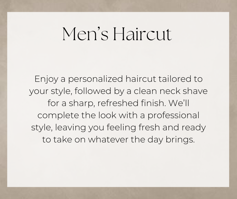 Men’s Haircut