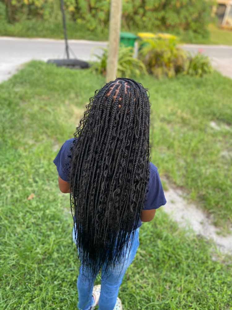 Boho Knotless Plaits