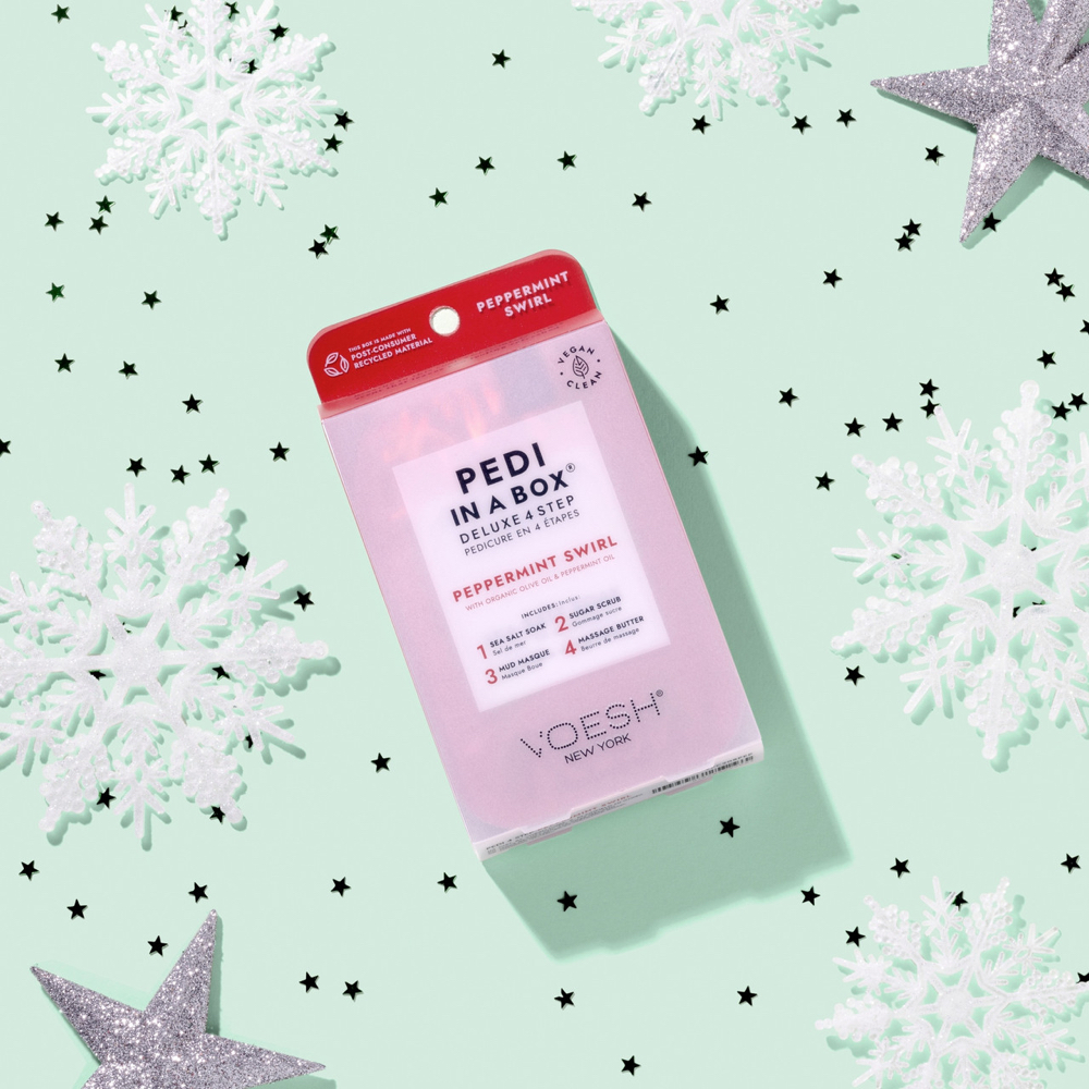 Peppermint Swirl Pedi(female only)