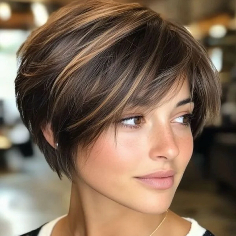 Short Hair Cuts at 𝐋𝐀𝐋𝐘 𝐙𝐀𝐌𝐁𝐑𝐀𝐍𝐀  |  Master Colorist in Taylor, MI