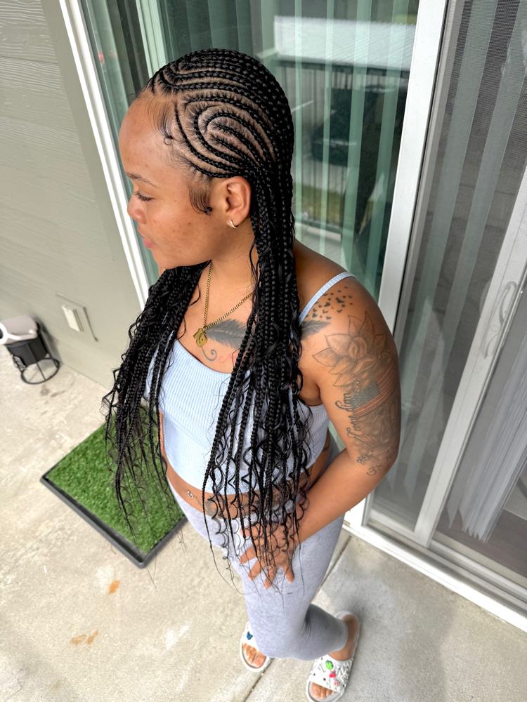 Small Stitch Braids at Lyric Gifted Hands in Carson, MS