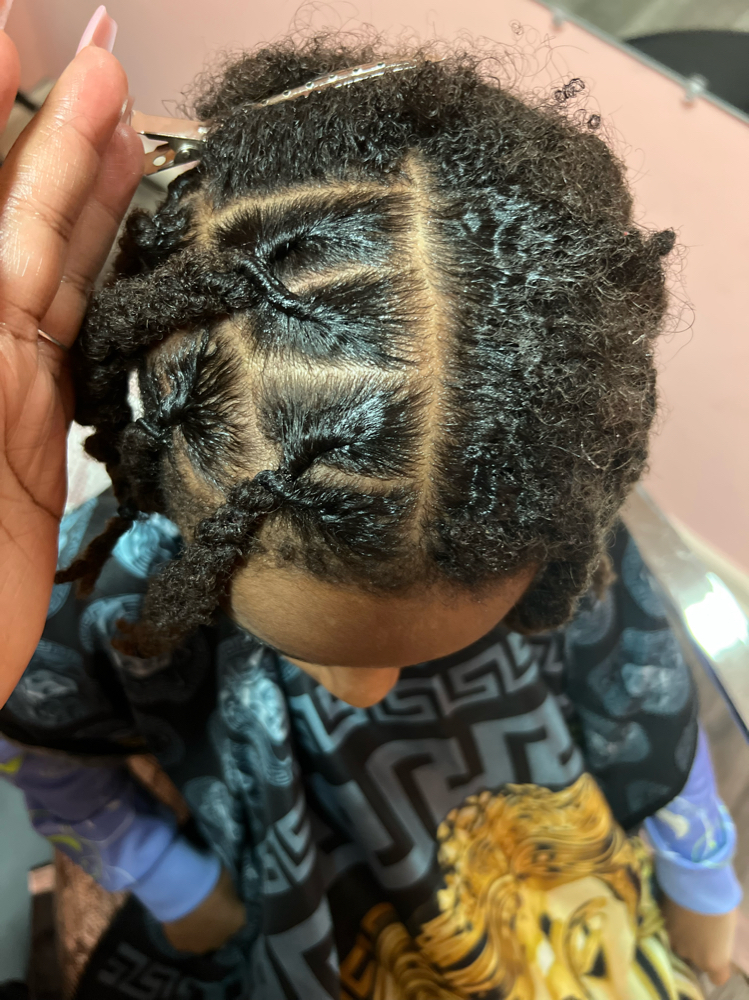 Loc Maintenance&Style Kids 12&⬇️