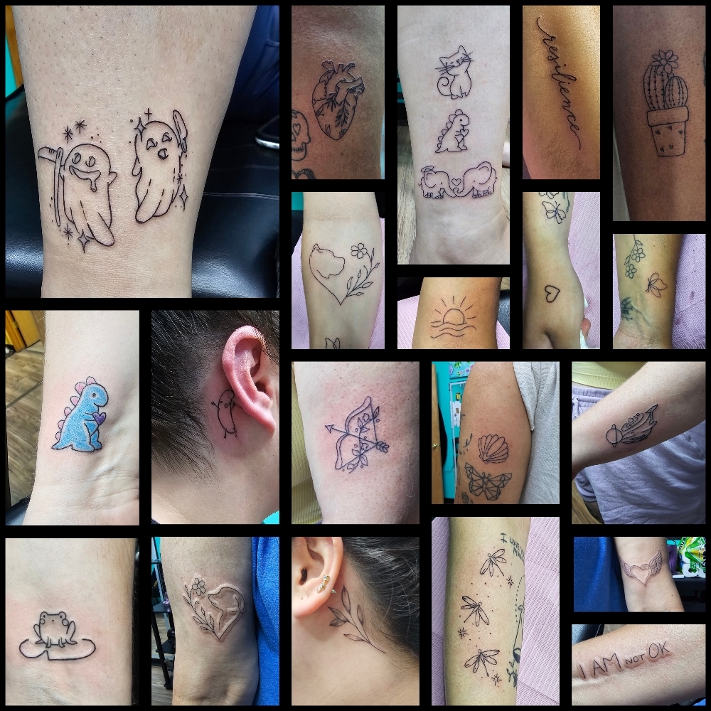 Small-ish at Angelic Ink in Wyandotte, MI