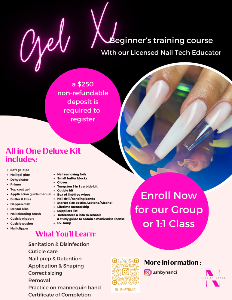 Gel-x Training Class (Deposit Only)
