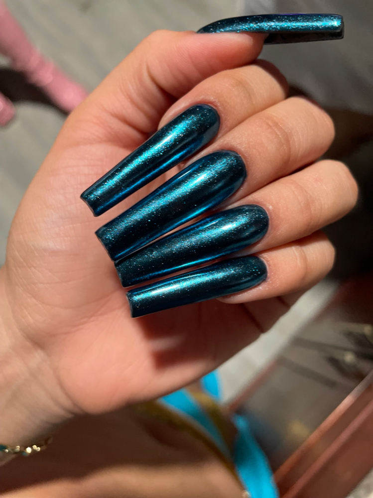 Chrome 10 Nails