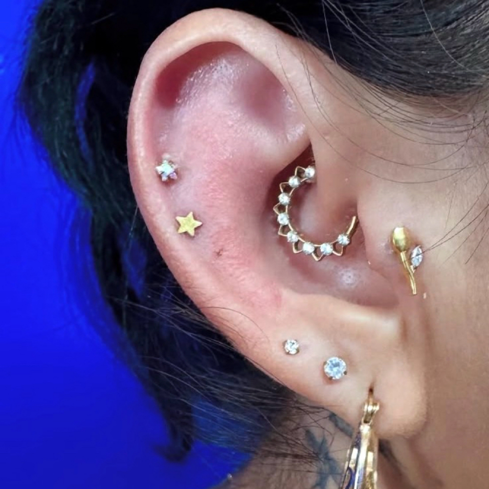 Ear curation at Lasting Impressions LHC in Lake Havasu City, AZ