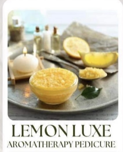 Lemon luxe pedicure