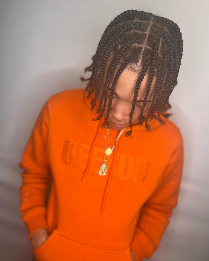 Men Box Briads at PRESS’d by Krys P in Watauga, TX