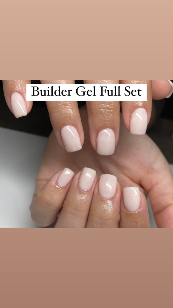 Builder Gel Full Set (no design)