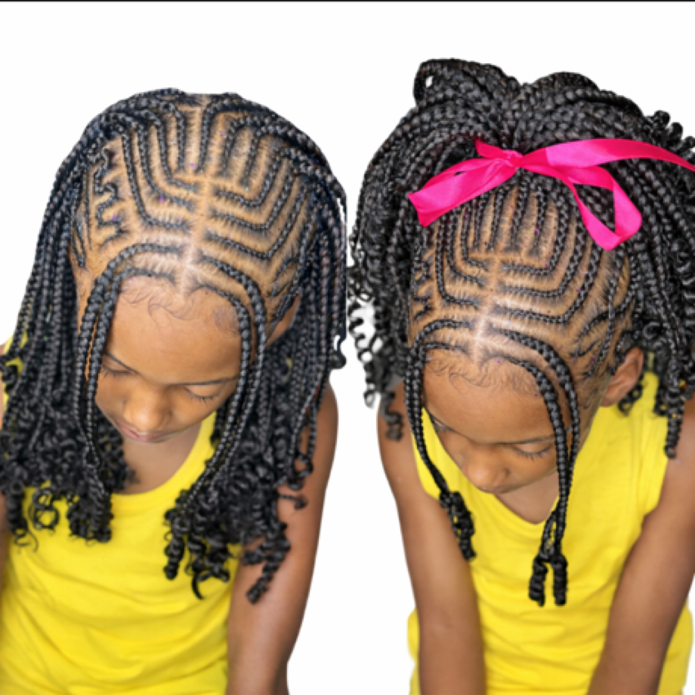 Tribal - W/Stitch Feed-In Designs at HouseoflocsandBraidsTX in Mansfield, TX